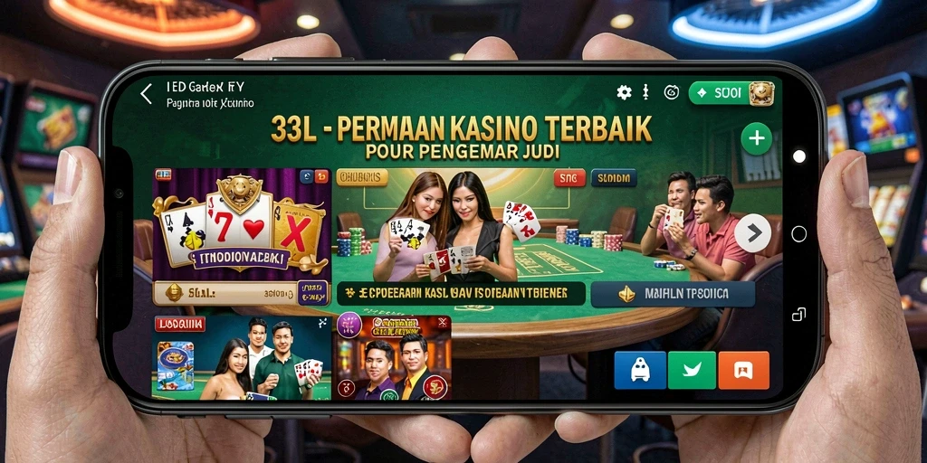 Screenshot gameplay 33L menunjukkan pengalaman Kasino yang mendebarkan.