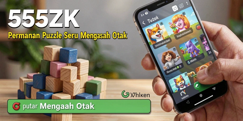 Gameplay menarik dari 555ZK yang penuh tantangan puzzle.