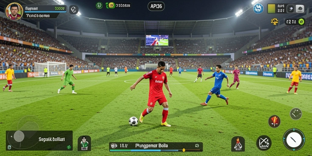 Tampilan gameplay API36 yang mengasyikkan dan mendebarkan.