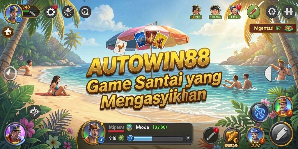 Tampilan dinamis gameplay AUTOWIN88 yang menyenangkan.