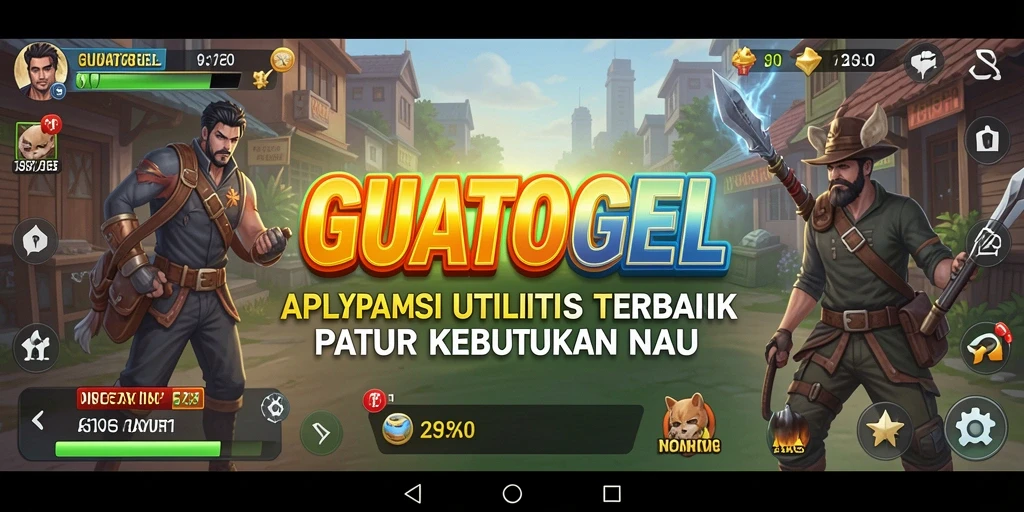 Screenshot GUATOGEL menampilkan fitur utilitas yang intuitif dan mudah digunakan.
