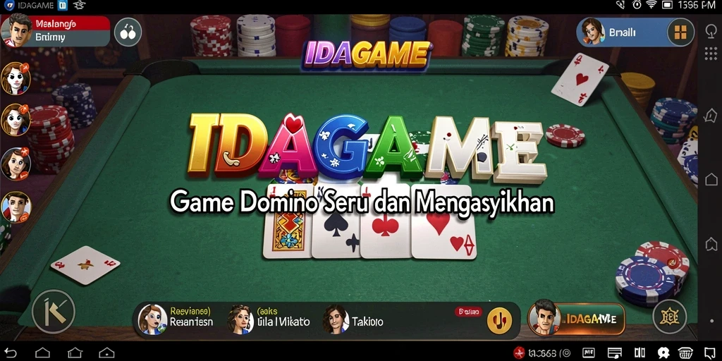 Tampilan gameplay IDAGAME yang menarik dan dinamis.