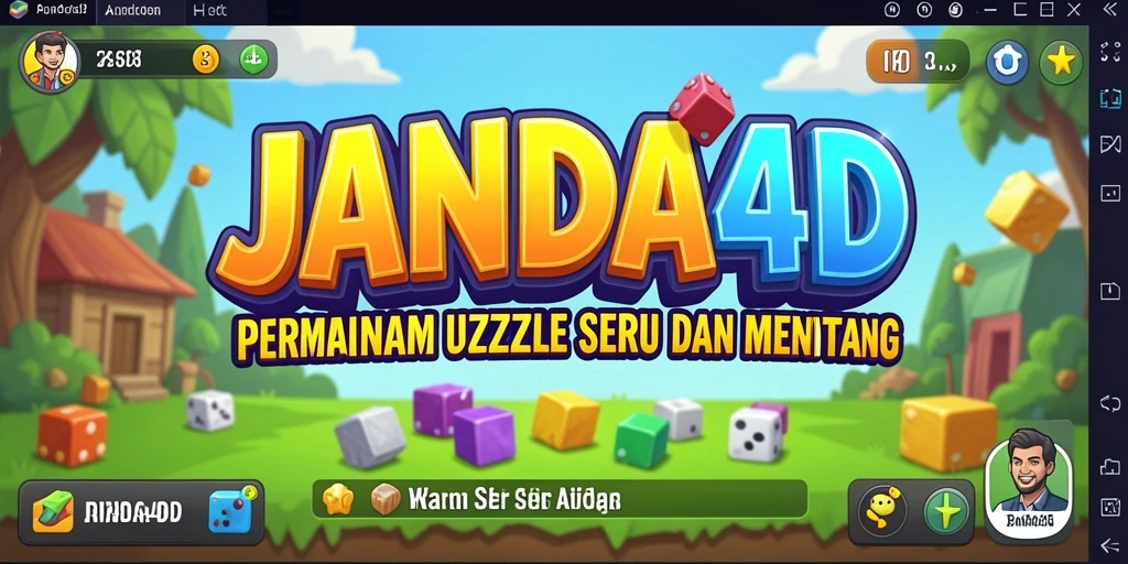Tampilan gameplay JANDA4D yang menarik dan menantang.