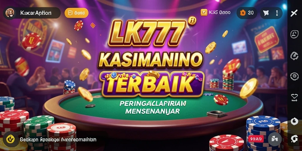 Tampilan menarik dari permainan Kasino LK777 yang seru dan menantang.