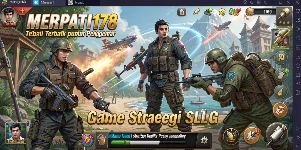 Tampilan gameplay seru dari MERPATI178 yang menantang.