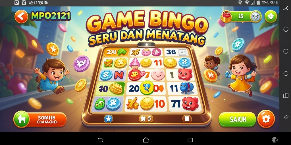 Tampilan menarik gameplay Bingo MPO2121 dengan suasana kompetitif.