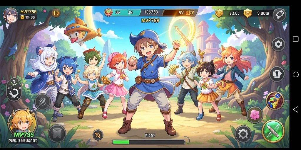 Screenshot gameplay MVP789 yang menampilkan aksi seru dalam mode Anime.